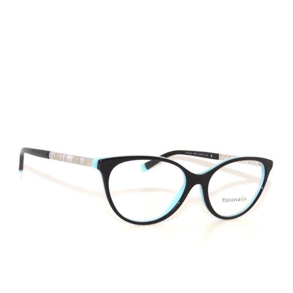 Tiffany & Co Frame 2212 8055 54 Black Blue Eyeglasses - Picture 3 of 5